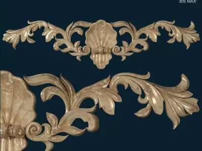 Decoration ornament KT01 3D model