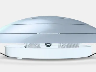 HYBY Ceiling lamp Low-poly 3D model