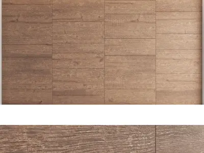 Decorative wall panels set 31 3D model
