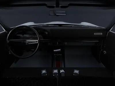 Mercury Montego MX 429 1970 3D model