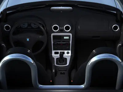 Mazda Miata MX-5 NBFL V-Ray 3D model