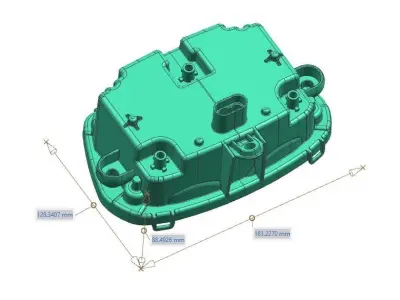Plastic Mold HOUSING 3D print model