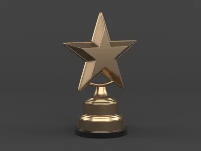 Trophy Cup 3D model