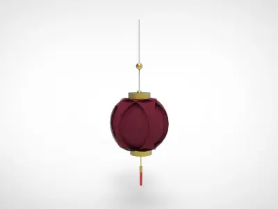 lantern L chinese 3D model
