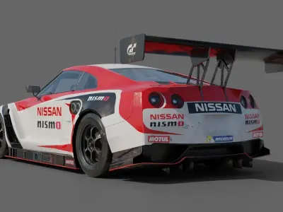 Nissan Nismo GT3 3D Car Model 3D model