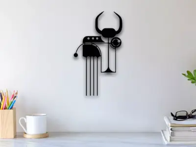 Abstract Wall Art 3D print model 16