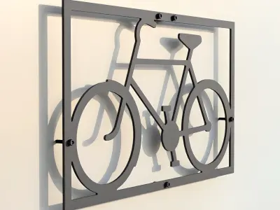 Room Decoration Art Biker Gifts Biker Art 3D print model