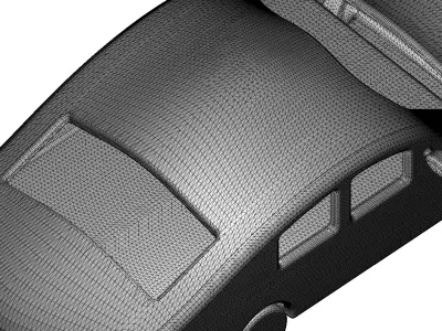 Stylish Sports Car 3D print model