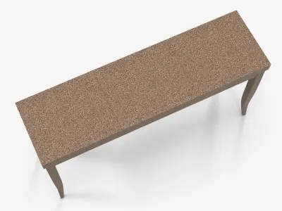 Elitis Belle De Jour Table Low-poly 3D model