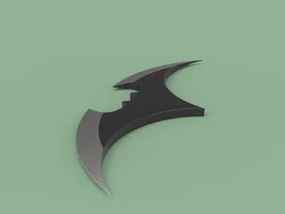 Batarang version 4 3D model