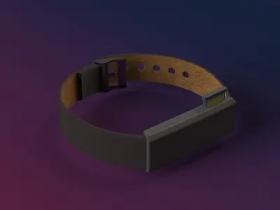  fitness tracker with SIM card  3D model