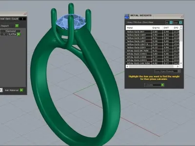 ring code  491 3D print model