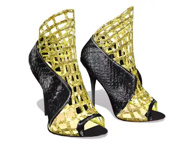 Gouglinonne Luxury Boots Low-poly 3D model