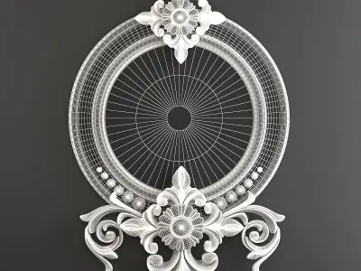 Mirror frame 3D model