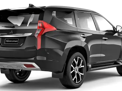 Mitsubishi Pajero Sport 2022 3D model