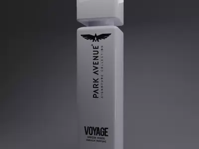 Perfume bottle  Free low-poly 3D model