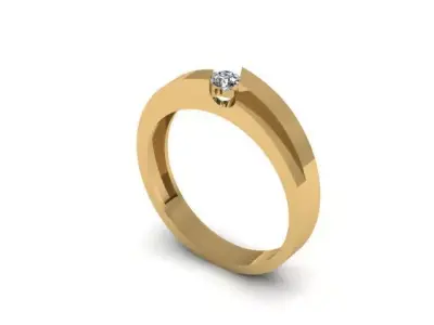 men ring ready to print 3D print model
