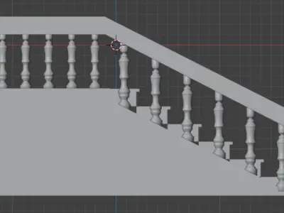 Modern Staircase Design 3D print model