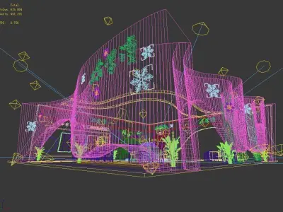 Exhibition - Area - 20X18-3DMAX2009-06 3D model