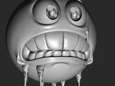  Freeze Emoji 3D print model