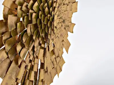 Kelly Wearstler Wall Sculpture 3D model