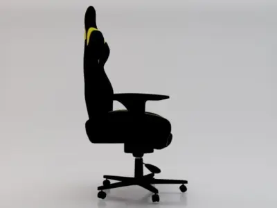 Gaming Chair 04 Low-poly 3D model