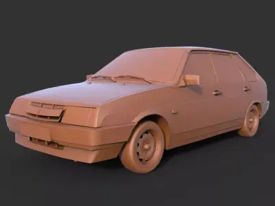 Vaz 2109 3D print model