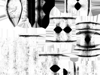 Modular Pipe Kit Low-poly 3D model