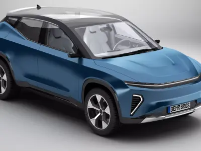 Generic Modern SUV 3D model