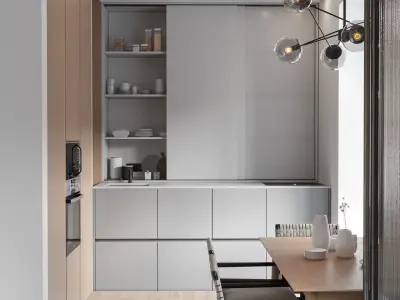 3Ds Max Corona Render Interior Scene  3D model