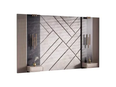 Decorative Wall panel  36 3D model