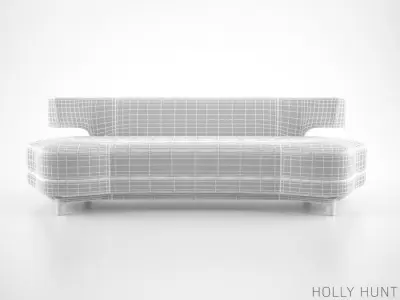 Holly Hunt Mesa sofa 3D model