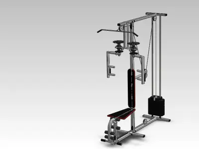 Sport multi-function device 3D model