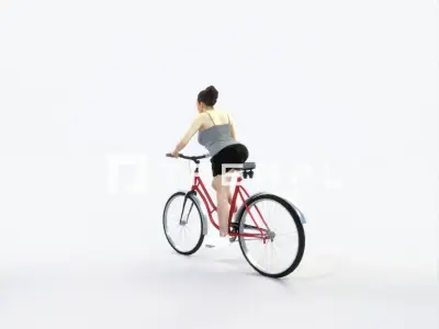 Dream 01C bicycle bike Sports Woman Low-poly 3D model