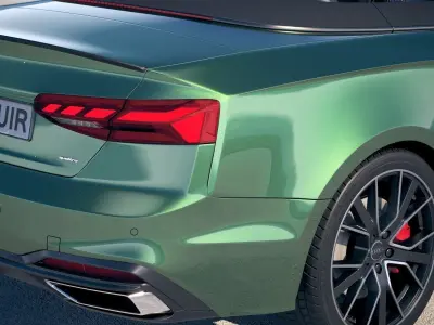 Audi A5 Cabrio S-Line 2020 3D model