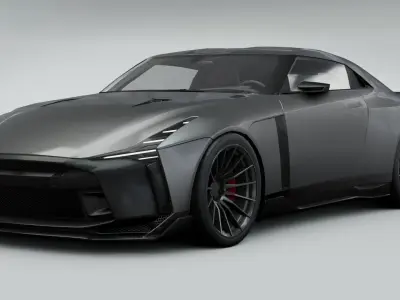 Nissan GT-R50 3D model