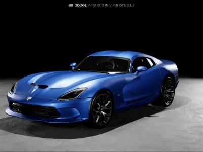 Dodge Viper 3D model