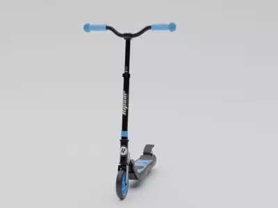 Electrical Cycle Low-poly 3D model