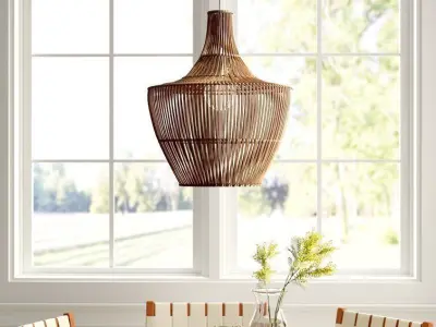 Holifield Light Single Teardrop Pendant 3D model