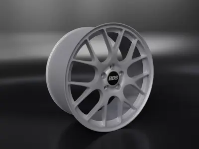 BBS CH-R Low-poly 3D model