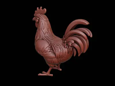 Chicken Animal Sculpture 3D print model purchase