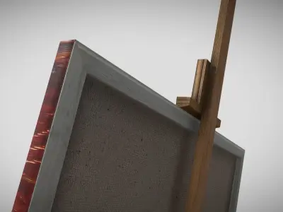 Ways - Oil Painting Low-poly 3D model