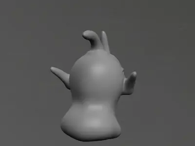 Dragon bunny head 3D model