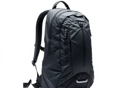 Ergonomic Sports Backpack Weather-Resistant model pack Low-poly 3D model