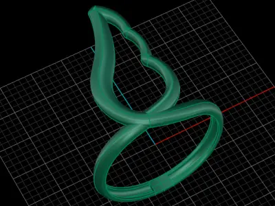 jewelry ring 303 3D print model