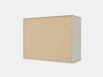 MOPPE Mini chest of drawers 1 Low-poly 3D model