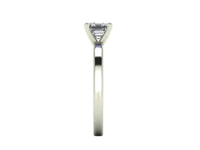 Solitaire Diamond Fashion Ring R13 3D print model