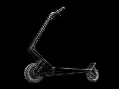 scooter  concept G400 3D model