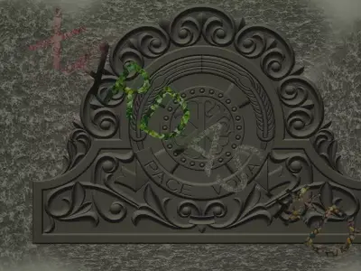 Panou biserica 10 3D print model