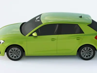 Audi A1 2019 3D model